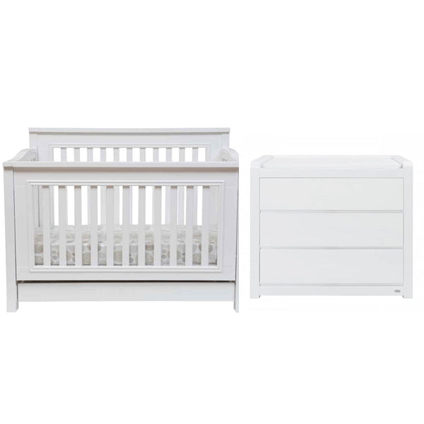 Cocoon Flair cot and Flair dresser Package (mattress and change mat included)