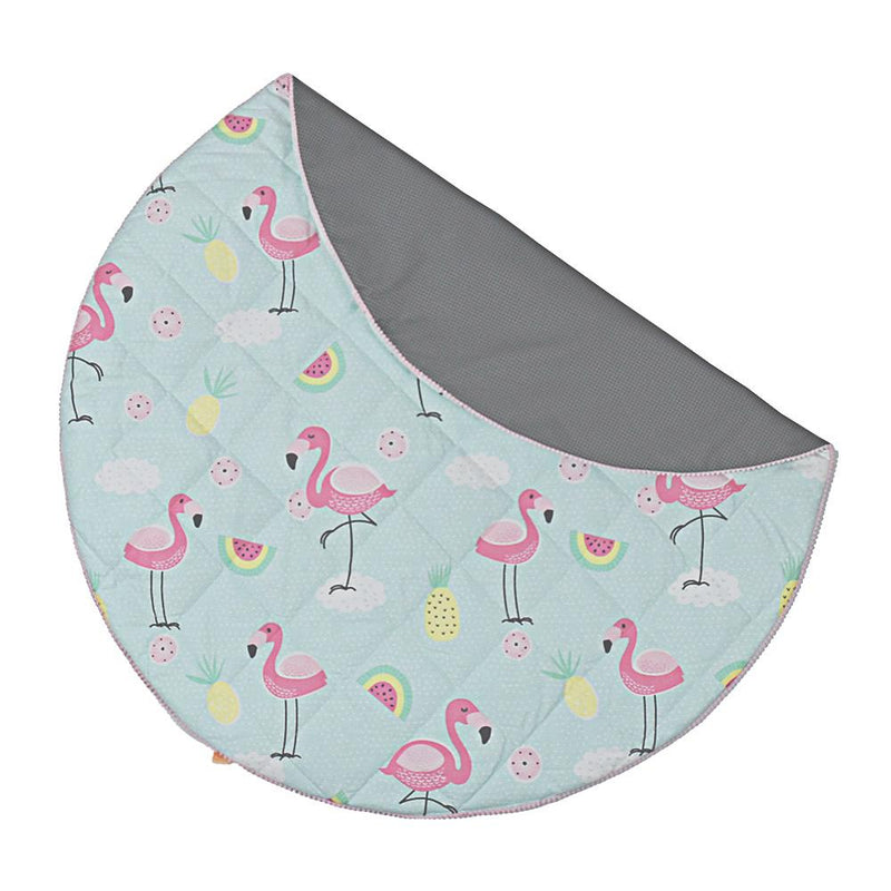 Lolli Living Round Play Mat - Flamingo