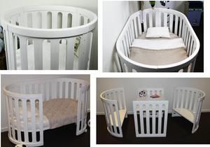 Cocoon Nest Cot - White