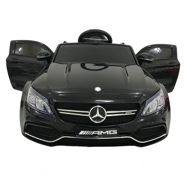 Little Riders Kids Ride On Car Mercedes Benz AMG C63 S Sports Car 12V