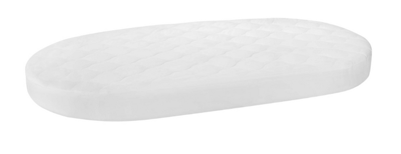 Boori Oval Cot Fitted Mattress Protector (119cm x 64cm)