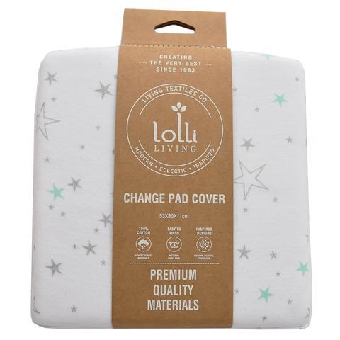 Lolli Living Change Pad Cover - Shining Stars